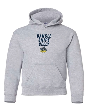Picture of Dangle Snipe Celly Youth Hooded Sweatshirt