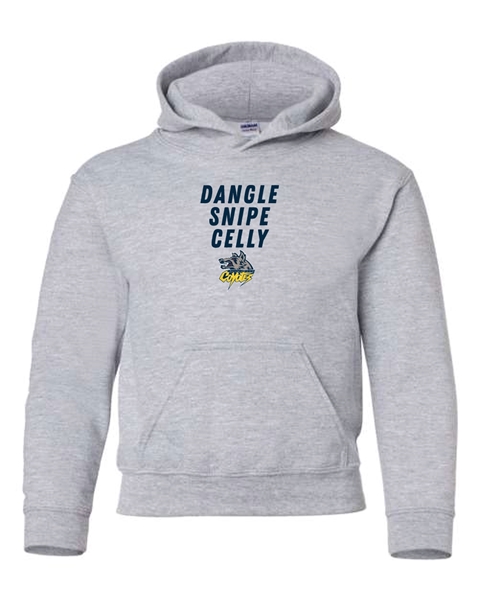 Picture of Dangle Snipe Celly Youth Hooded Sweatshirt