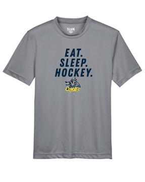Picture of Eat. Sleep. Hockey. Youth Performance T-Shirt