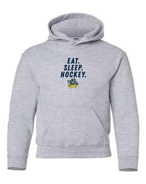 Picture of Eat. Sleep. Hockey. Youth Hooded Sweatshirt