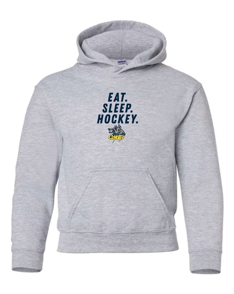 Picture of Eat. Sleep. Hockey. Youth Hooded Sweatshirt
