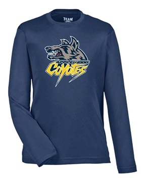 Picture of Applewood Coyotes Youth Performance Long Sleeve T-Shirt